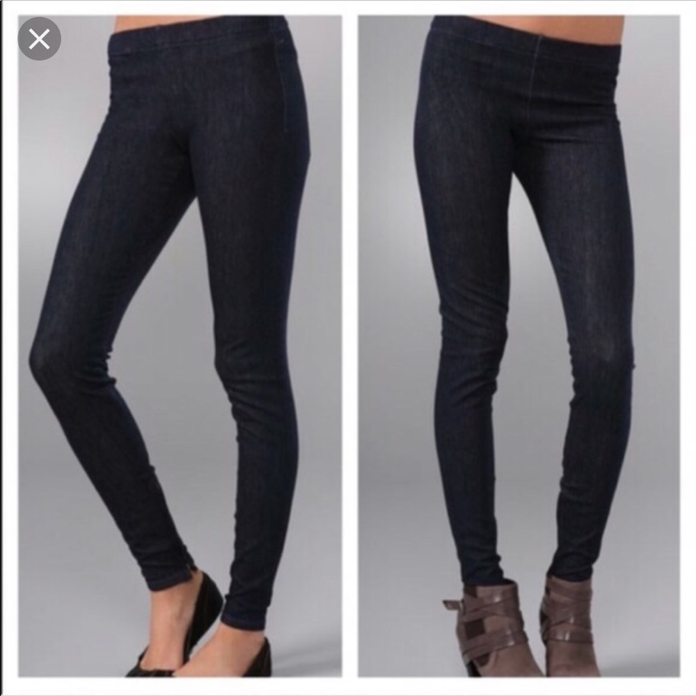 Joes Jeans denim zip up leggings XS
